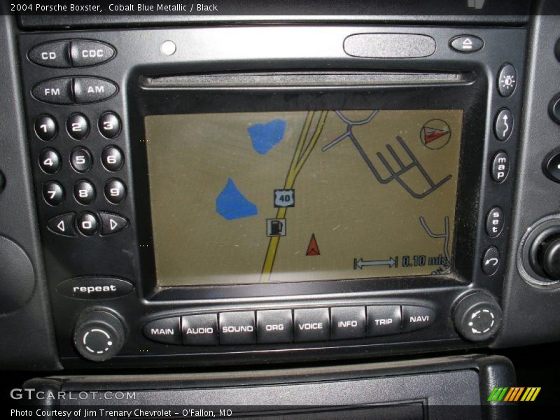 Navigation of 2004 Boxster 