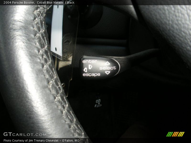 Cobalt Blue Metallic / Black 2004 Porsche Boxster