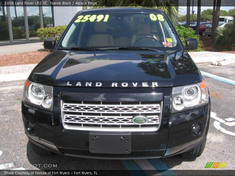 Narvik Black / Alpaca Beige 2008 Land Rover LR2 SE