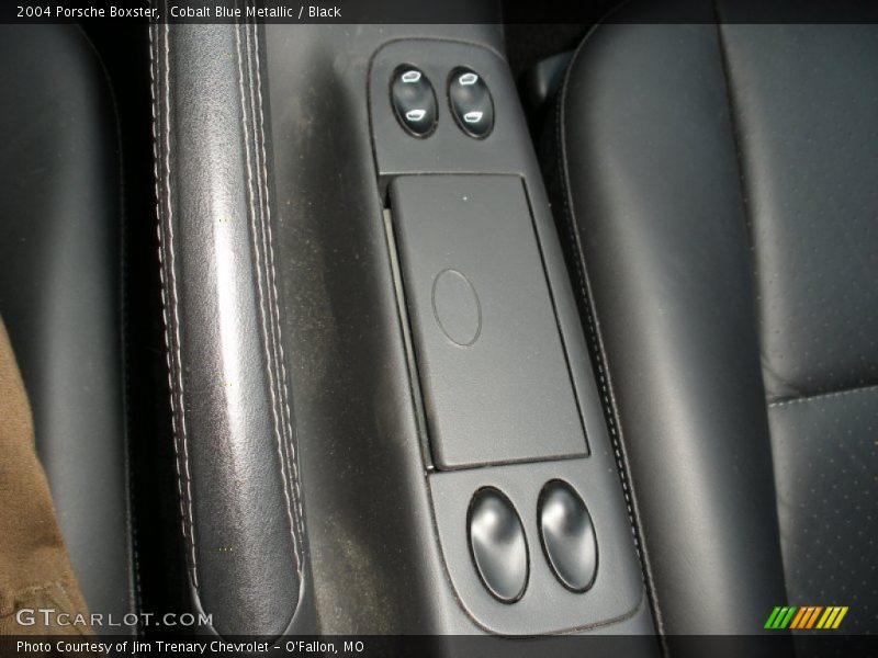 Cobalt Blue Metallic / Black 2004 Porsche Boxster