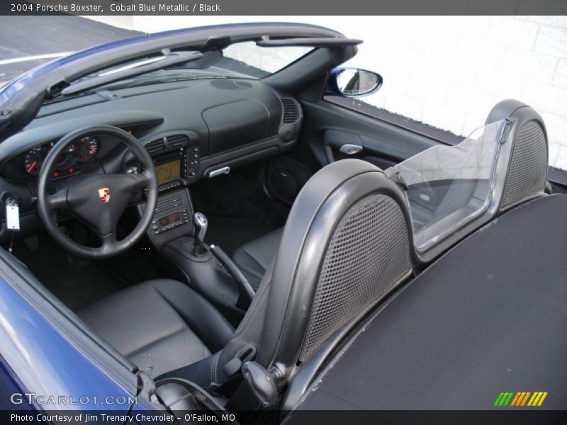Cobalt Blue Metallic / Black 2004 Porsche Boxster