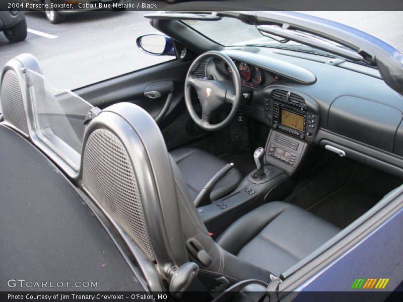 Cobalt Blue Metallic / Black 2004 Porsche Boxster