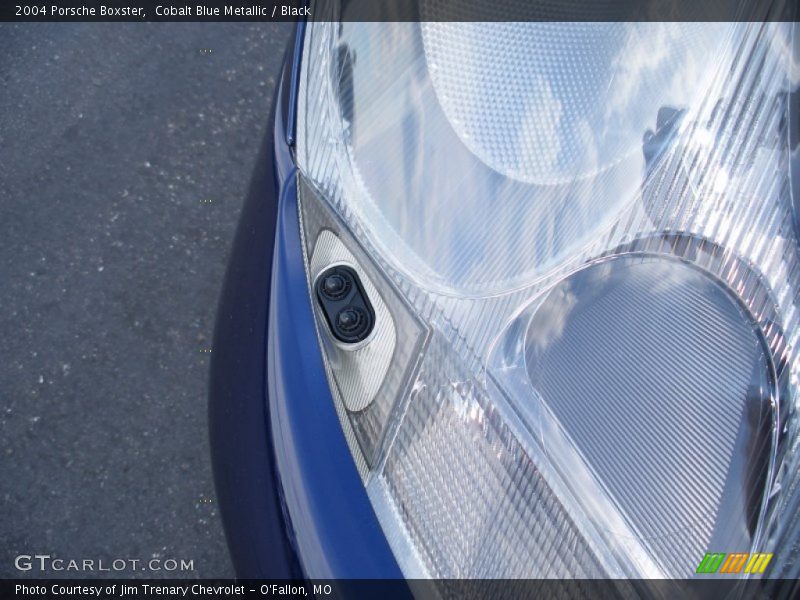 Cobalt Blue Metallic / Black 2004 Porsche Boxster