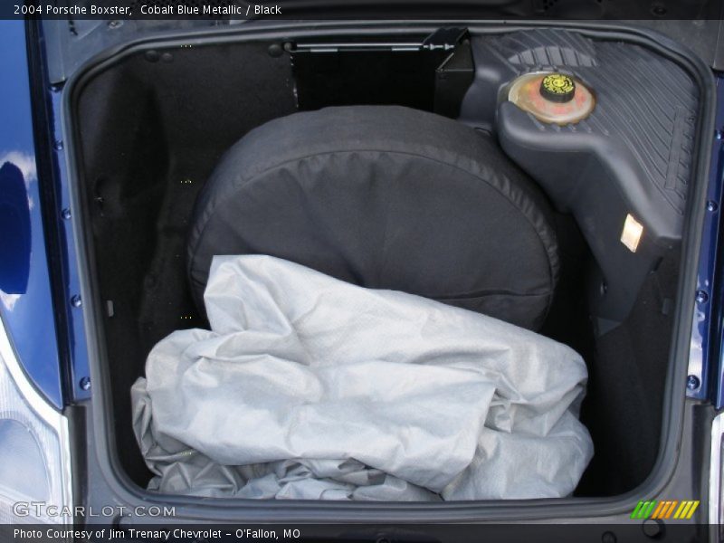 Cobalt Blue Metallic / Black 2004 Porsche Boxster