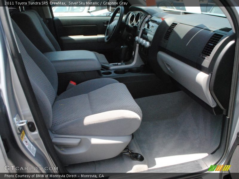 Silver Sky Metallic / Graphite Gray 2011 Toyota Tundra SR5 CrewMax