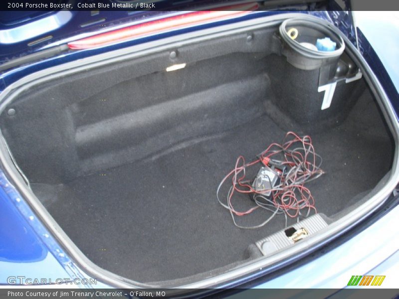 Cobalt Blue Metallic / Black 2004 Porsche Boxster