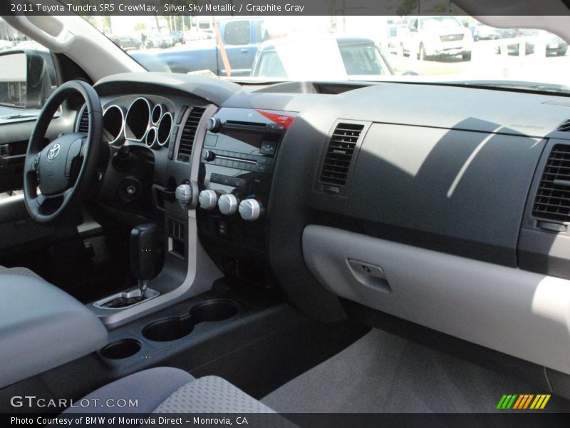 Silver Sky Metallic / Graphite Gray 2011 Toyota Tundra SR5 CrewMax