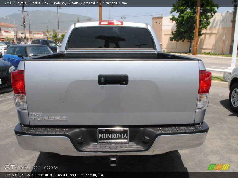 Silver Sky Metallic / Graphite Gray 2011 Toyota Tundra SR5 CrewMax