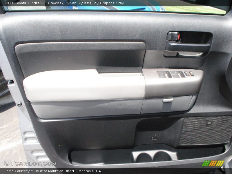 Silver Sky Metallic / Graphite Gray 2011 Toyota Tundra SR5 CrewMax