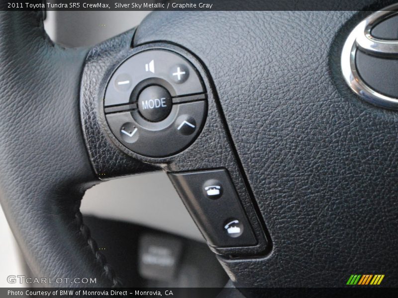 Silver Sky Metallic / Graphite Gray 2011 Toyota Tundra SR5 CrewMax