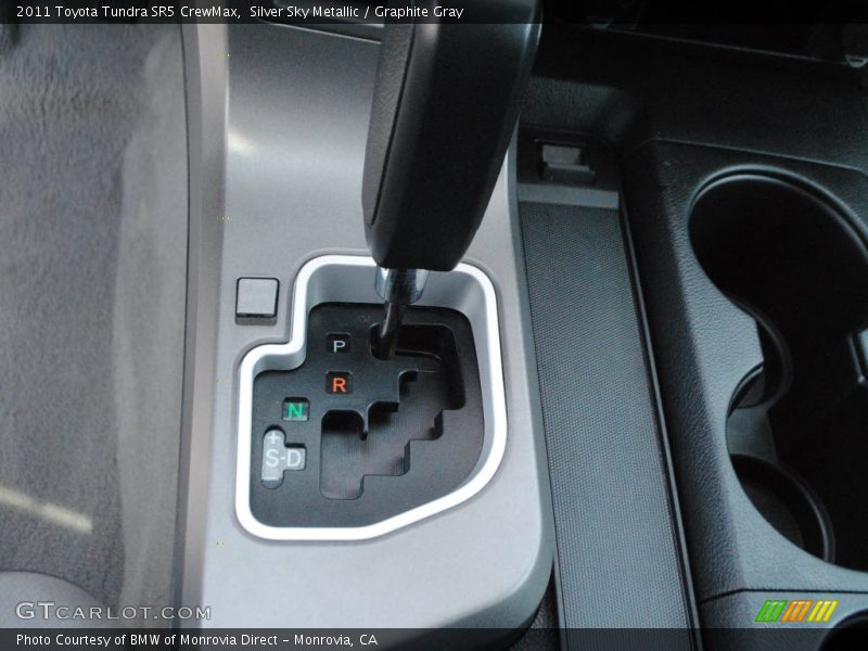 Silver Sky Metallic / Graphite Gray 2011 Toyota Tundra SR5 CrewMax