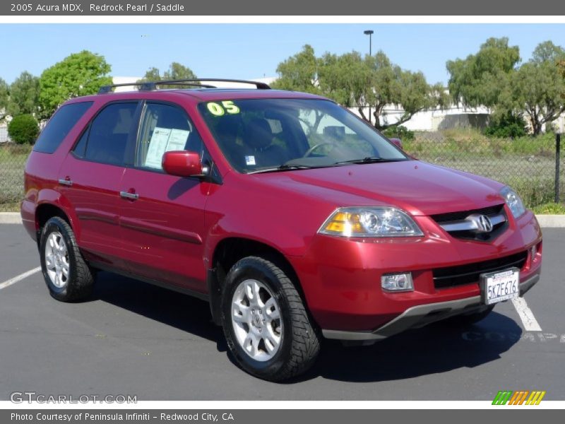 Redrock Pearl / Saddle 2005 Acura MDX
