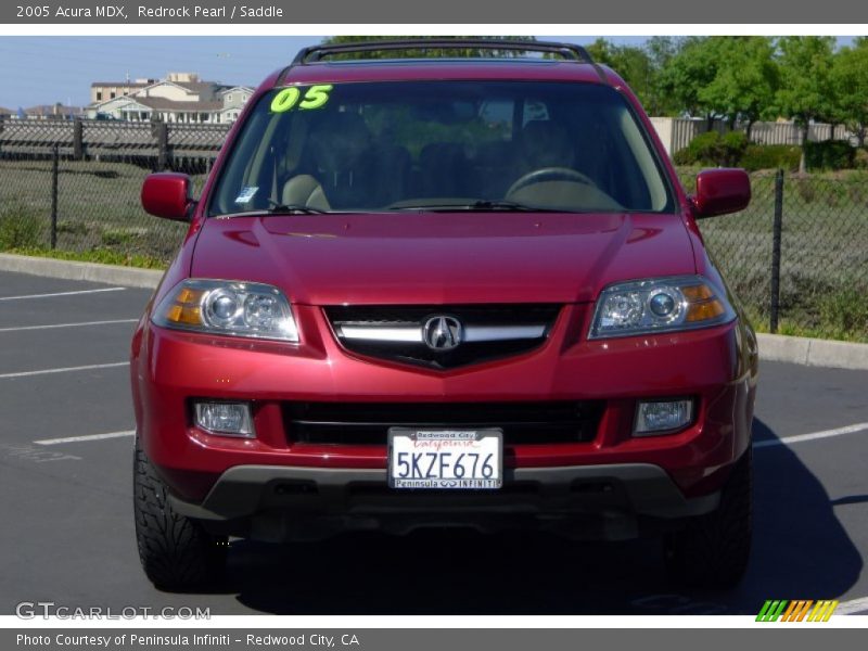 Redrock Pearl / Saddle 2005 Acura MDX