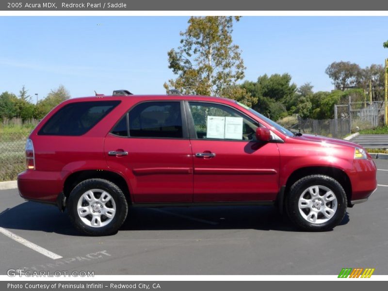 Redrock Pearl / Saddle 2005 Acura MDX