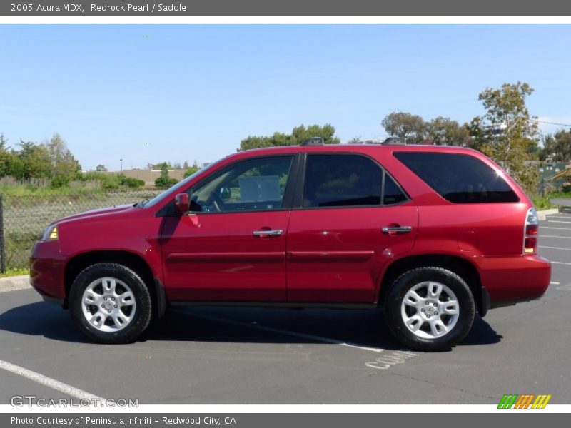 Redrock Pearl / Saddle 2005 Acura MDX