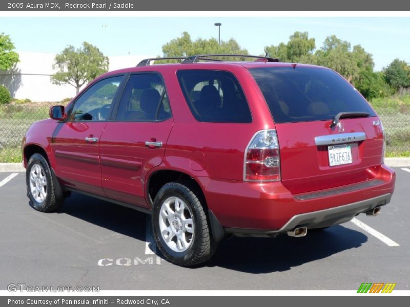 Redrock Pearl / Saddle 2005 Acura MDX