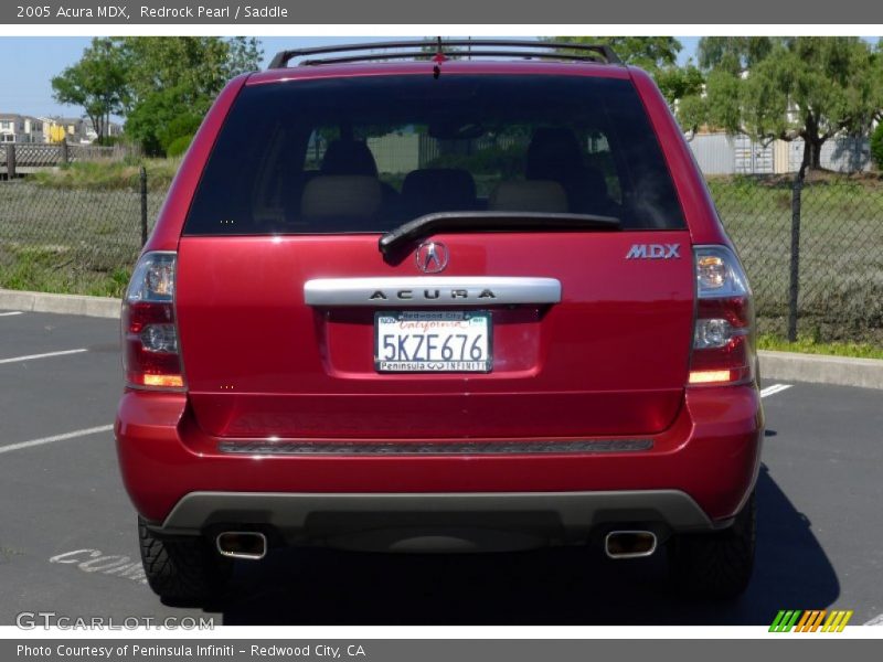 Redrock Pearl / Saddle 2005 Acura MDX