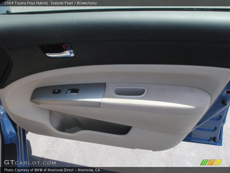 Seaside Pearl / Brown/Ivory 2004 Toyota Prius Hybrid
