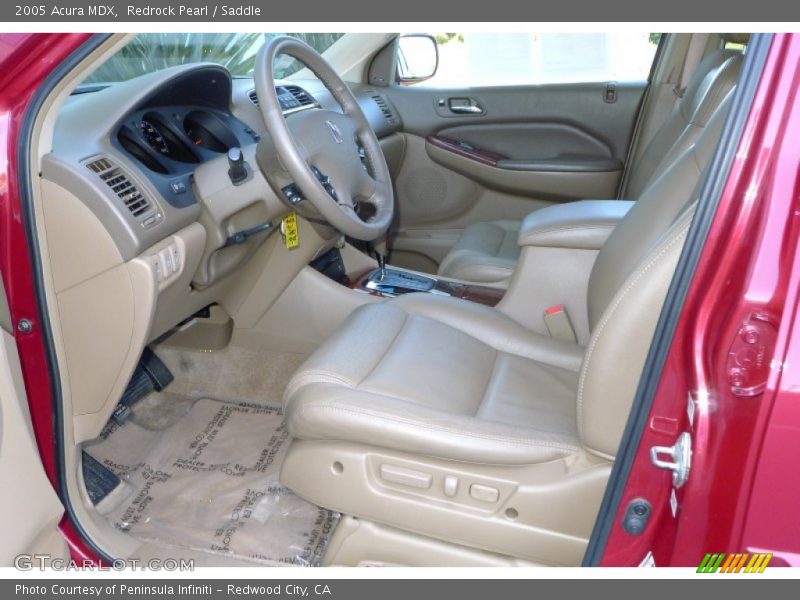 Redrock Pearl / Saddle 2005 Acura MDX
