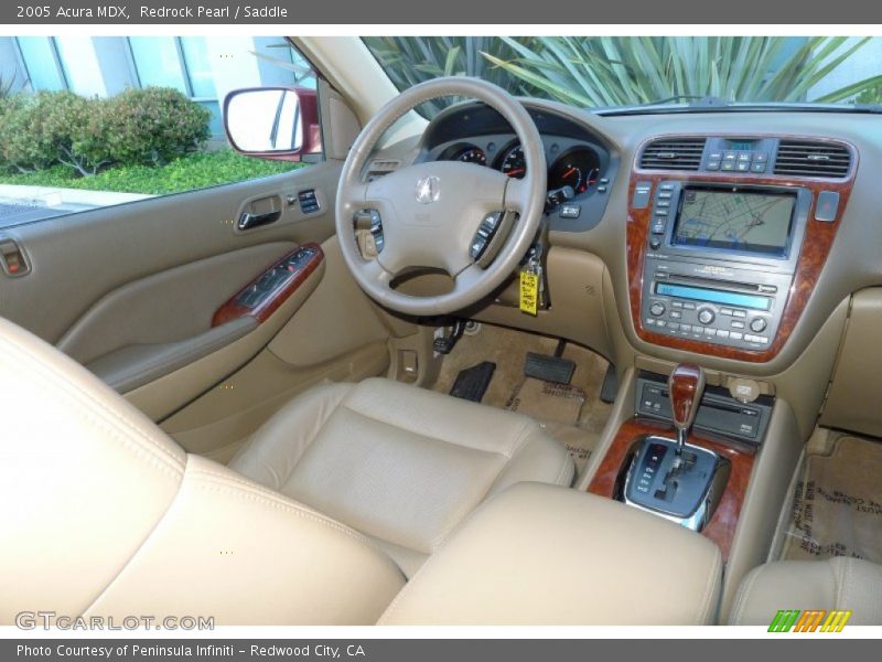 Redrock Pearl / Saddle 2005 Acura MDX