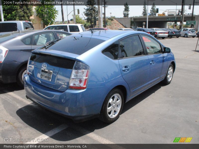 Seaside Pearl / Brown/Ivory 2004 Toyota Prius Hybrid