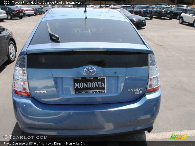 Seaside Pearl / Brown/Ivory 2004 Toyota Prius Hybrid