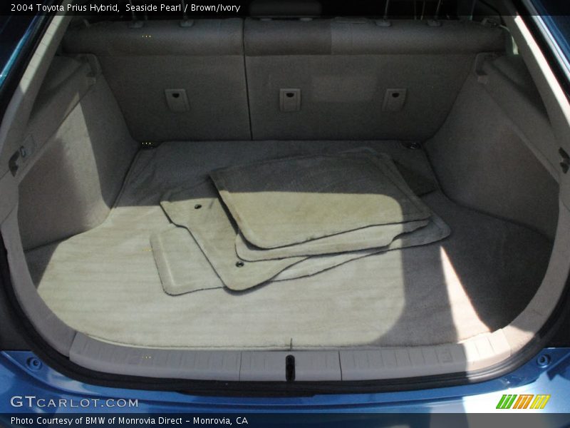 Seaside Pearl / Brown/Ivory 2004 Toyota Prius Hybrid
