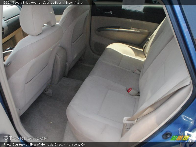 Seaside Pearl / Brown/Ivory 2004 Toyota Prius Hybrid