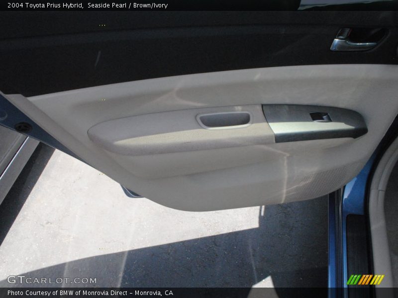 Seaside Pearl / Brown/Ivory 2004 Toyota Prius Hybrid