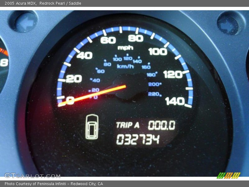 Redrock Pearl / Saddle 2005 Acura MDX