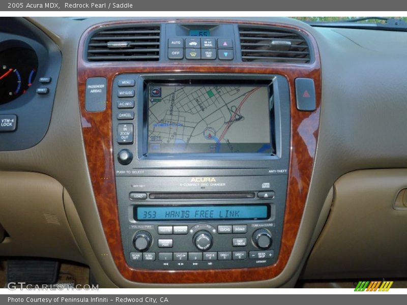 Redrock Pearl / Saddle 2005 Acura MDX