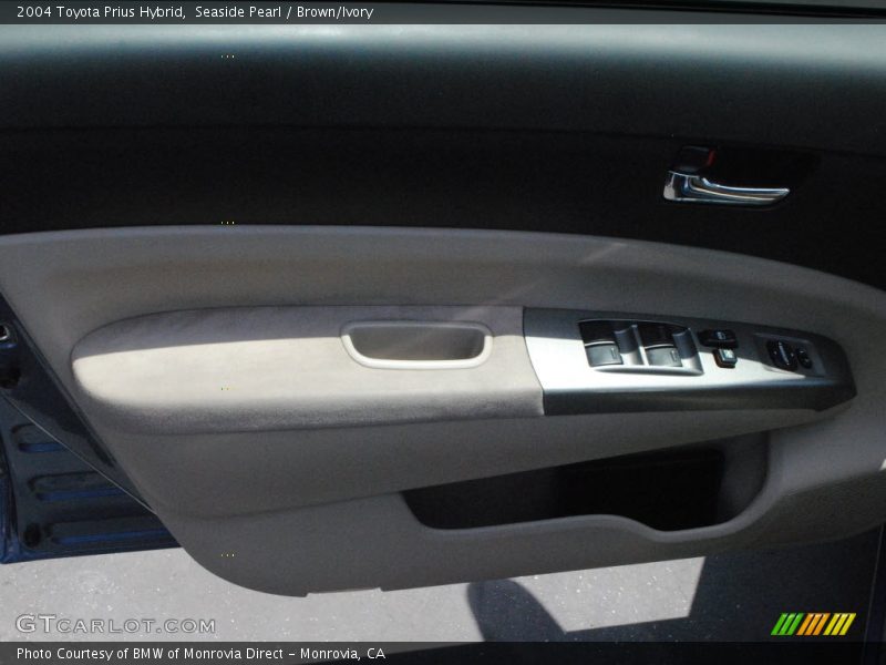 Seaside Pearl / Brown/Ivory 2004 Toyota Prius Hybrid