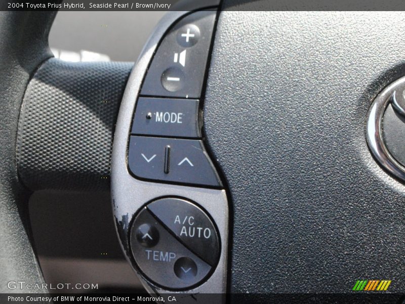 Seaside Pearl / Brown/Ivory 2004 Toyota Prius Hybrid