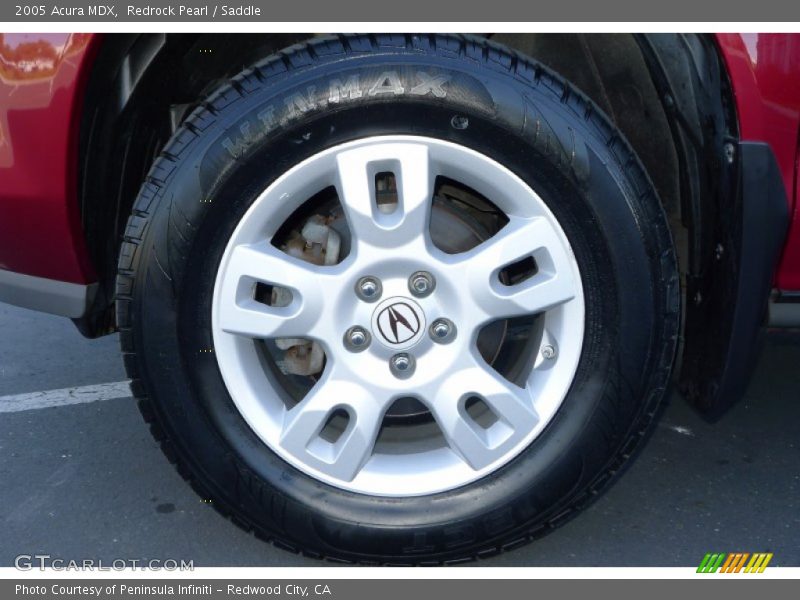 Redrock Pearl / Saddle 2005 Acura MDX