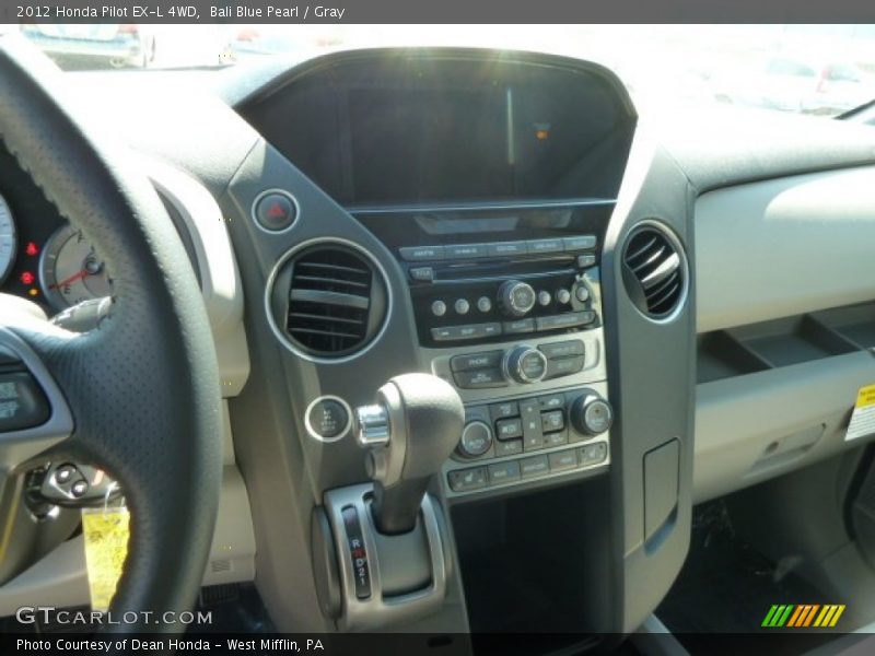 Bali Blue Pearl / Gray 2012 Honda Pilot EX-L 4WD