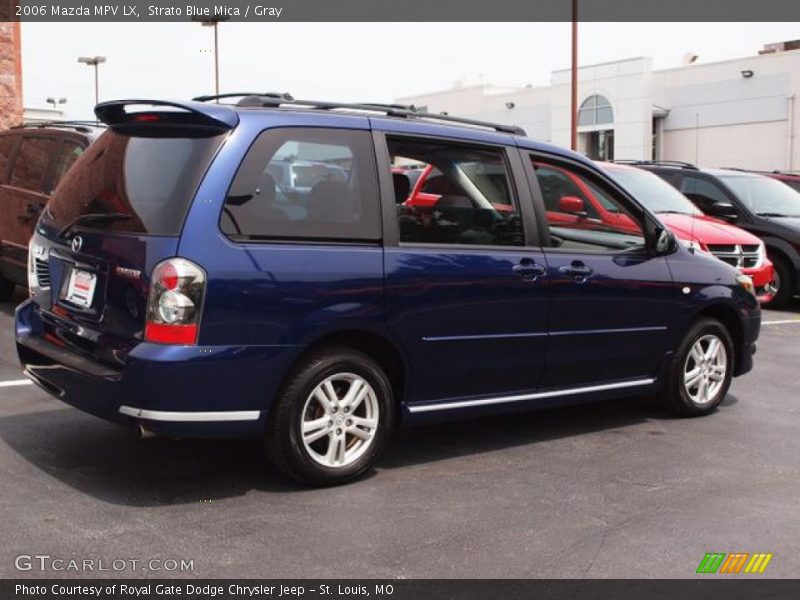 Strato Blue Mica / Gray 2006 Mazda MPV LX