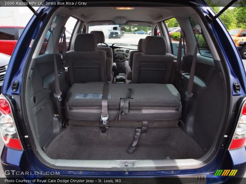 Strato Blue Mica / Gray 2006 Mazda MPV LX