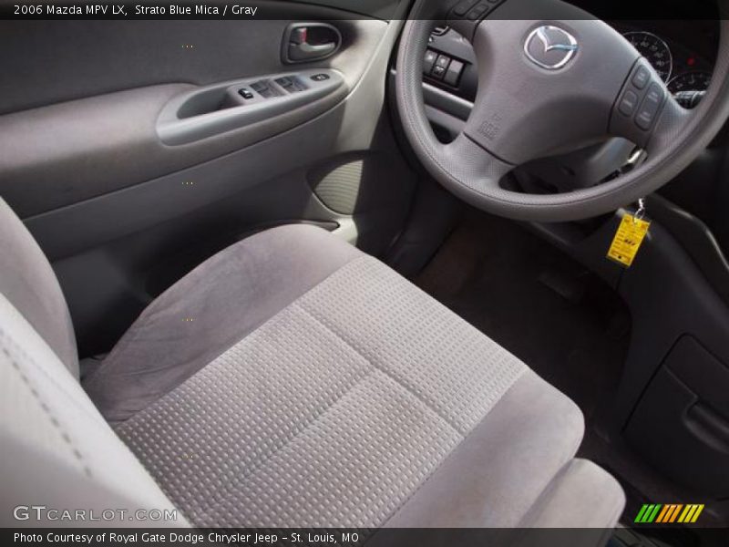 Strato Blue Mica / Gray 2006 Mazda MPV LX
