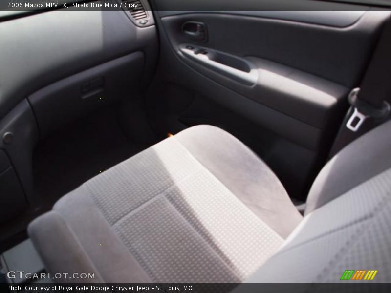 Strato Blue Mica / Gray 2006 Mazda MPV LX
