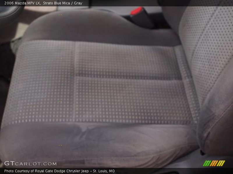 Strato Blue Mica / Gray 2006 Mazda MPV LX