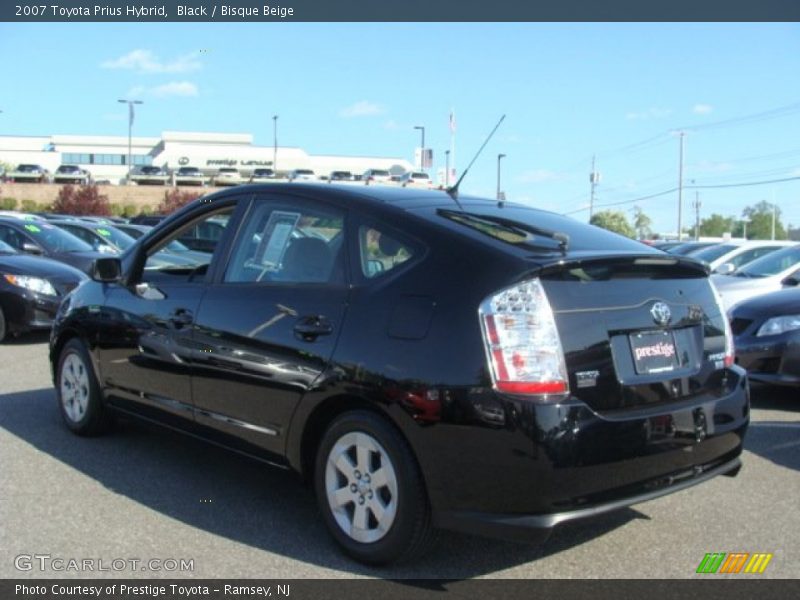 Black / Bisque Beige 2007 Toyota Prius Hybrid