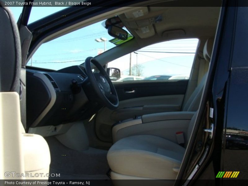 Black / Bisque Beige 2007 Toyota Prius Hybrid