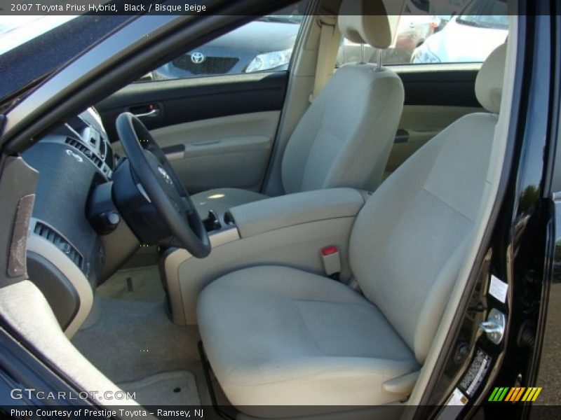 Black / Bisque Beige 2007 Toyota Prius Hybrid