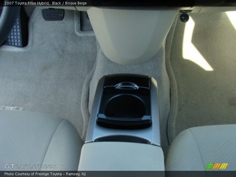 Black / Bisque Beige 2007 Toyota Prius Hybrid