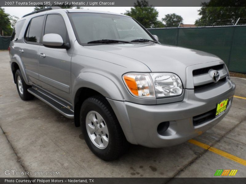 Silver Sky Metallic / Light Charcoal 2007 Toyota Sequoia SR5
