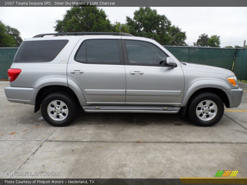 Silver Sky Metallic / Light Charcoal 2007 Toyota Sequoia SR5