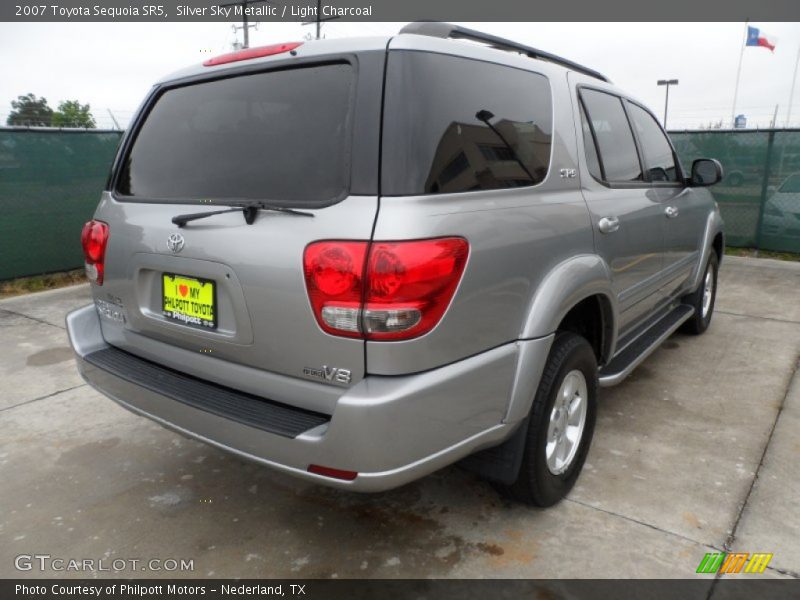 Silver Sky Metallic / Light Charcoal 2007 Toyota Sequoia SR5