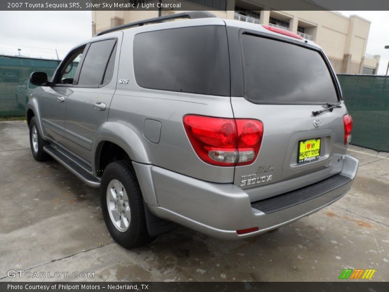 Silver Sky Metallic / Light Charcoal 2007 Toyota Sequoia SR5