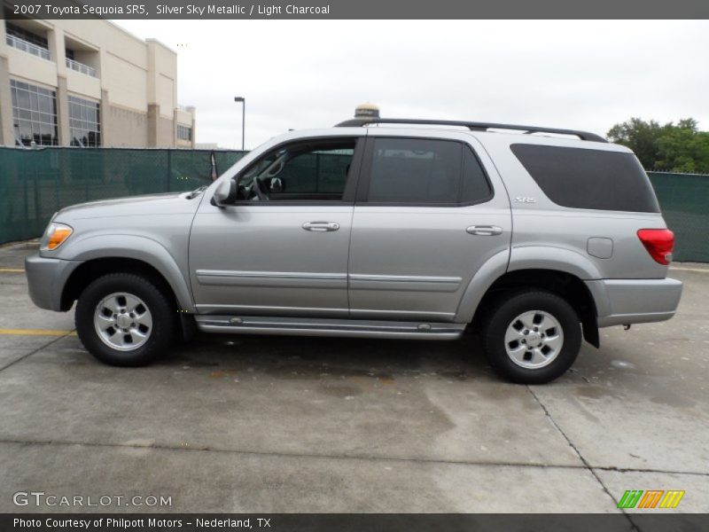 Silver Sky Metallic / Light Charcoal 2007 Toyota Sequoia SR5
