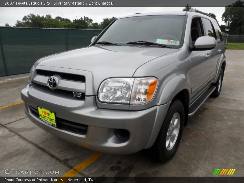 Silver Sky Metallic / Light Charcoal 2007 Toyota Sequoia SR5